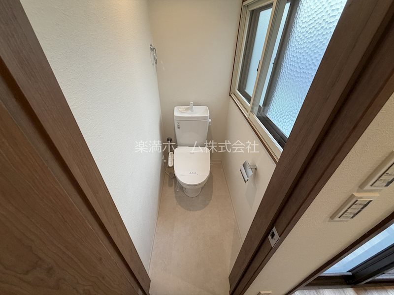 京都市北区小山下初音町貸家 トイレ
