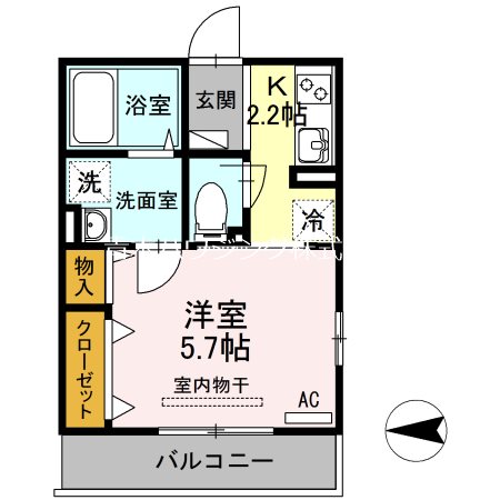 グランフィールズⅢ 間取り図