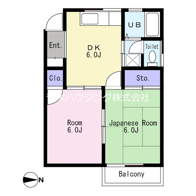 フォレストモリ 間取り図