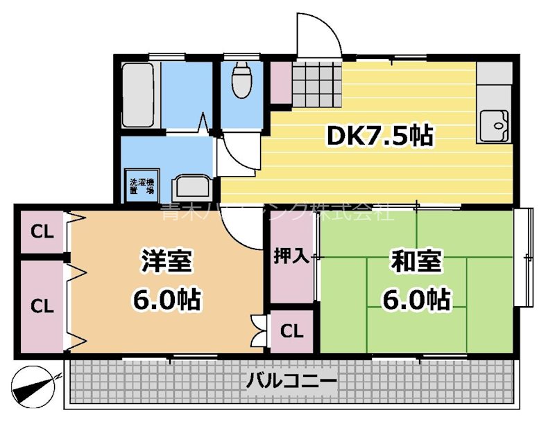 グリーンパーク 間取り図