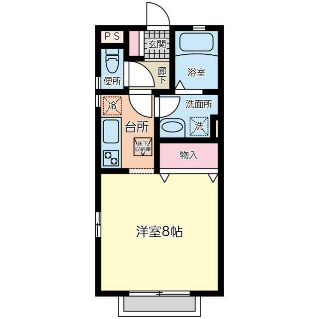 グランデイール大下 間取り図