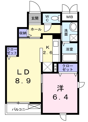 ルピエール港北 間取り図