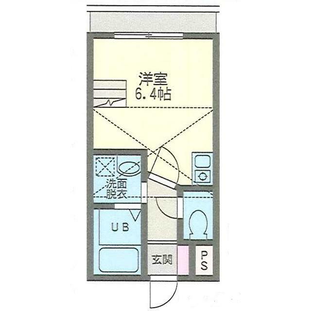 ノウティカ 106号室 間取り