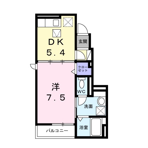 インクリース・コガネⅡ 間取り図