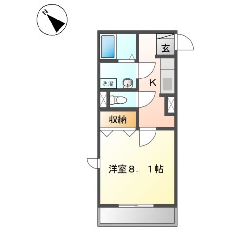 コル　ペレート 間取り図