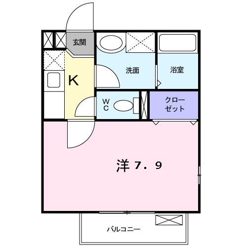 グリーンタウン横浜 間取り図