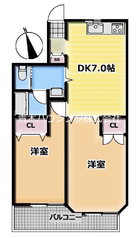 トスカーラ中山 間取り図