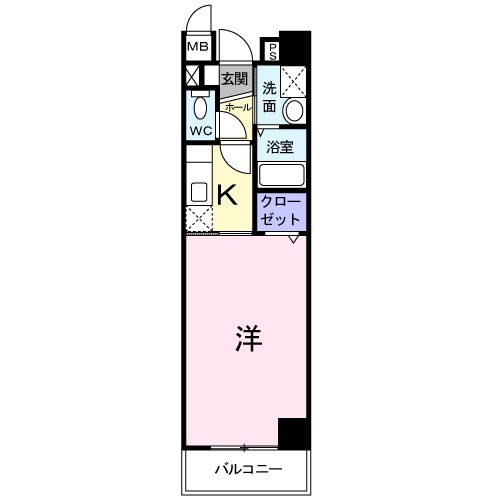 サリータ　ソプラ 103号室 間取り