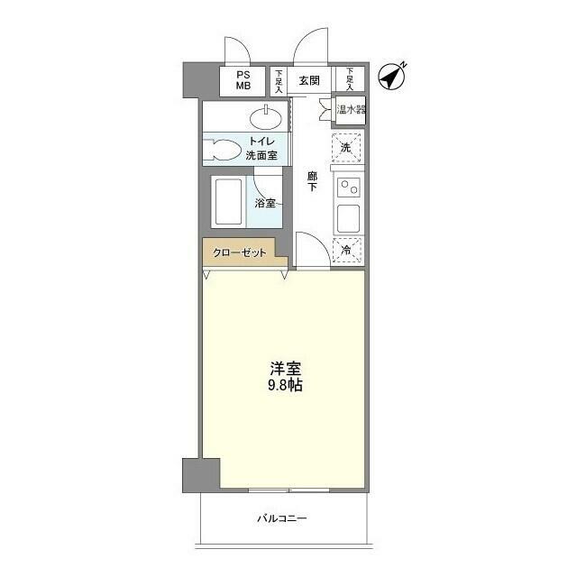 アンビエンテ横浜鴨居 間取り図