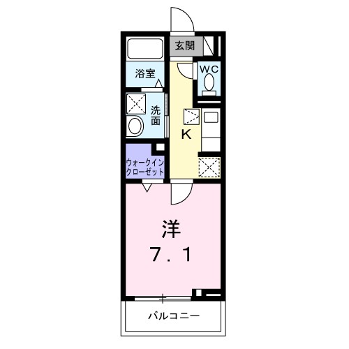 アプロディール新横浜 間取り図