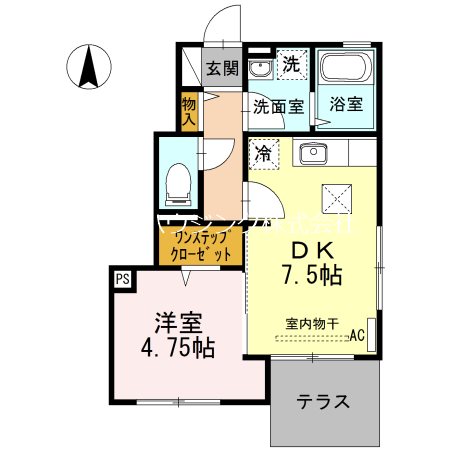 アクア 間取り図