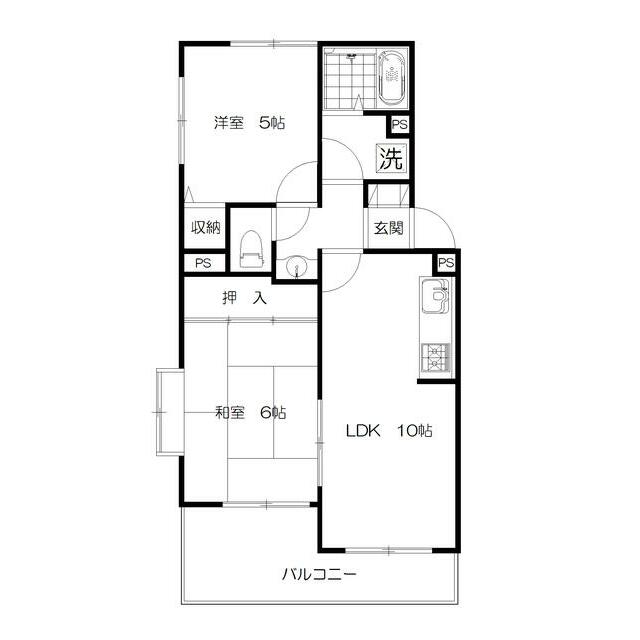 サンライズコート 間取り図