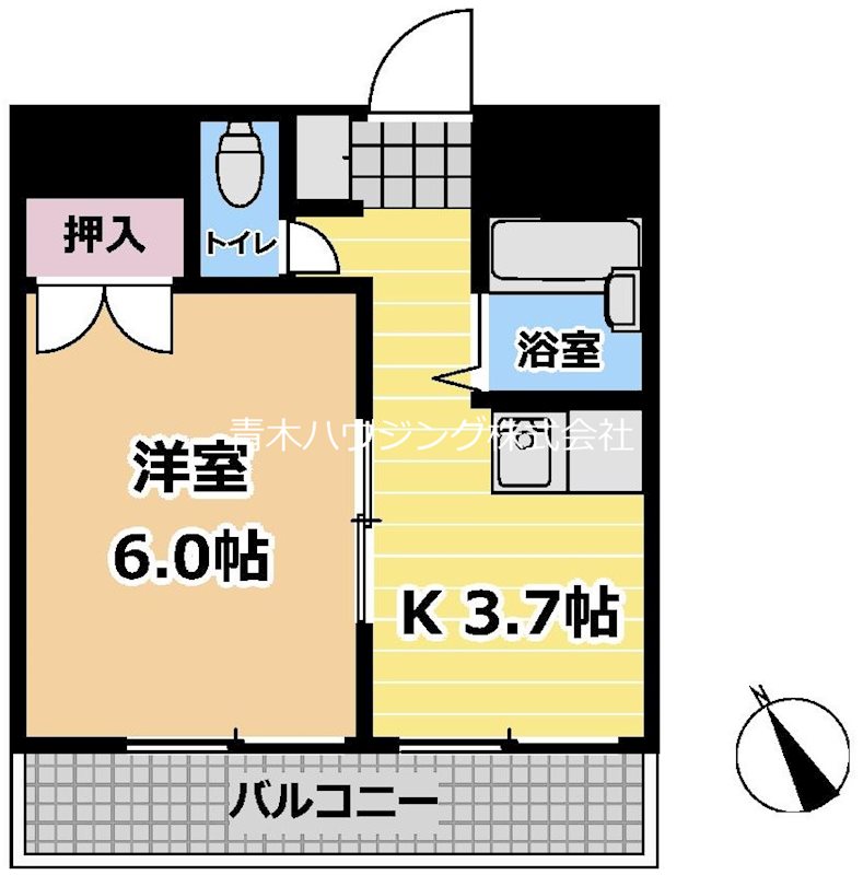 メゾン中山 間取り図