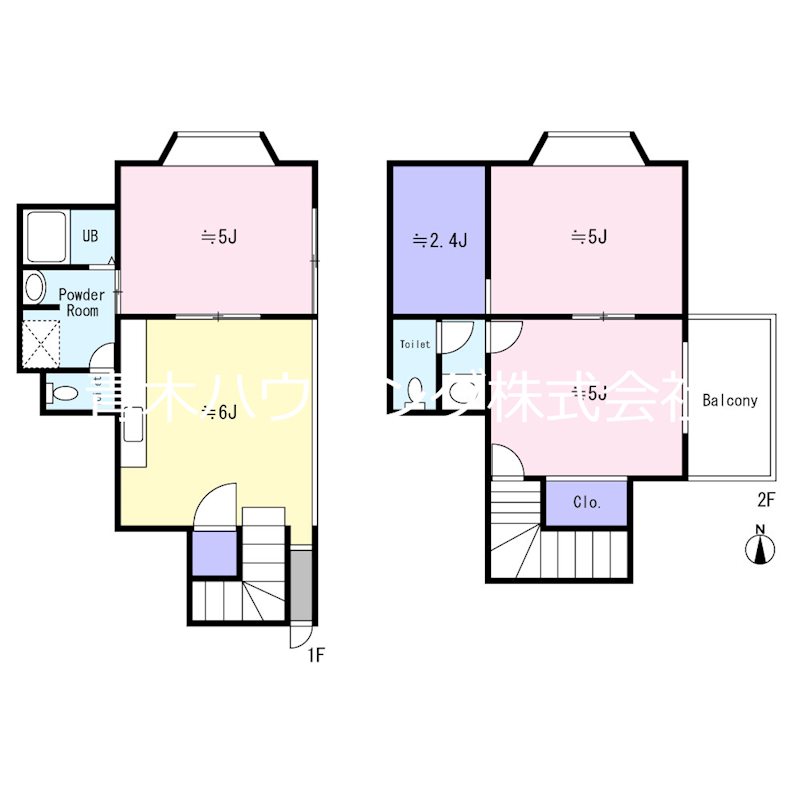 鴨居町戸建 間取り