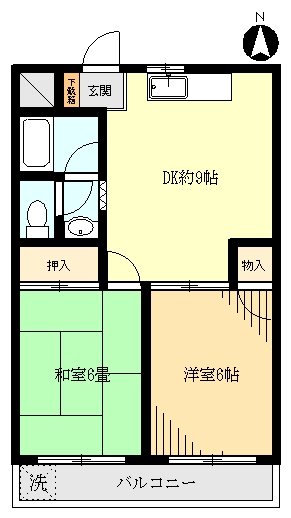ニューハイム浅香 間取り
