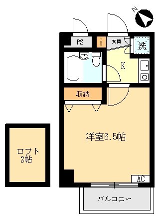 AQUA COAST26 間取り
