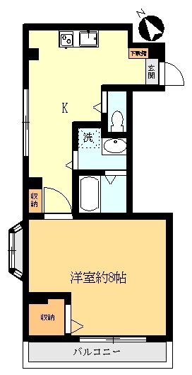 DEGUCHI1号棟 間取り
