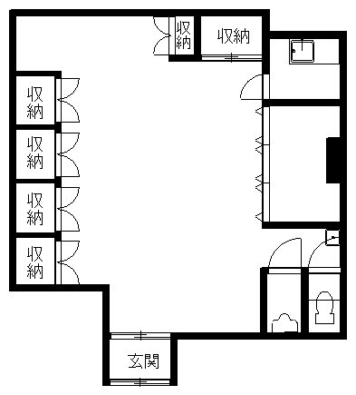 コーポ第二フクジュ 間取り