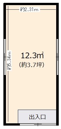 コーポアサカ江北 間取り