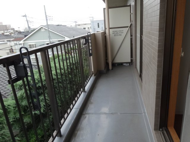 クレスト鹿浜 ベランダ