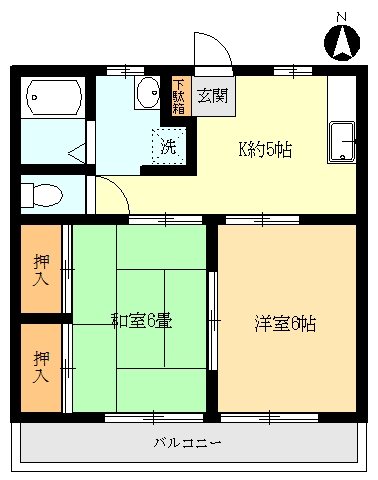 ホワイトシティ新井 間取り