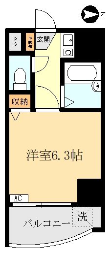 ラ・トゥール川口 間取り