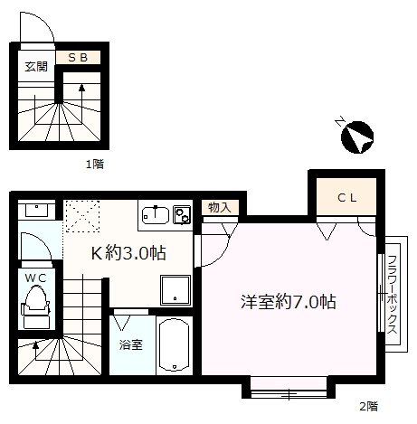 ベルフォルス 間取り
