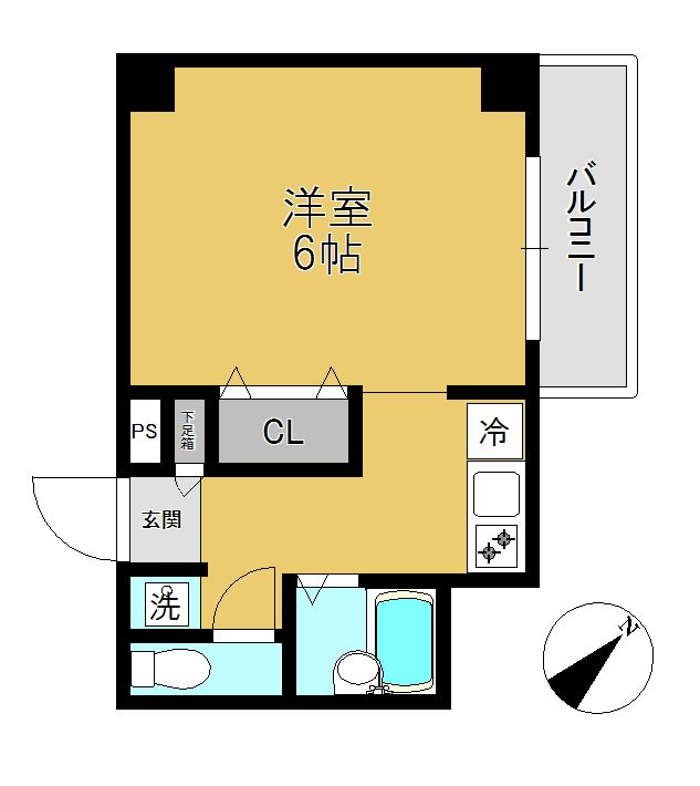 参宮橋レインボービルⅢ 間取り