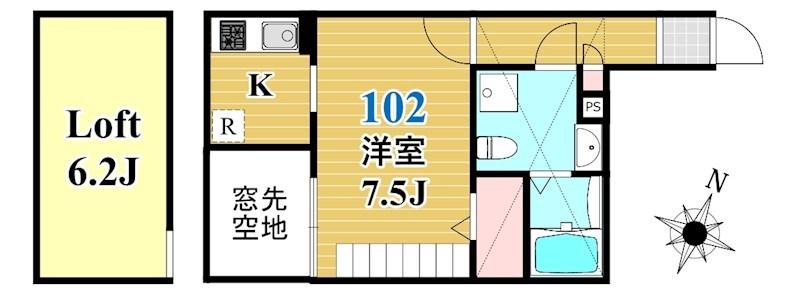 ポーラスター参宮橋 間取り