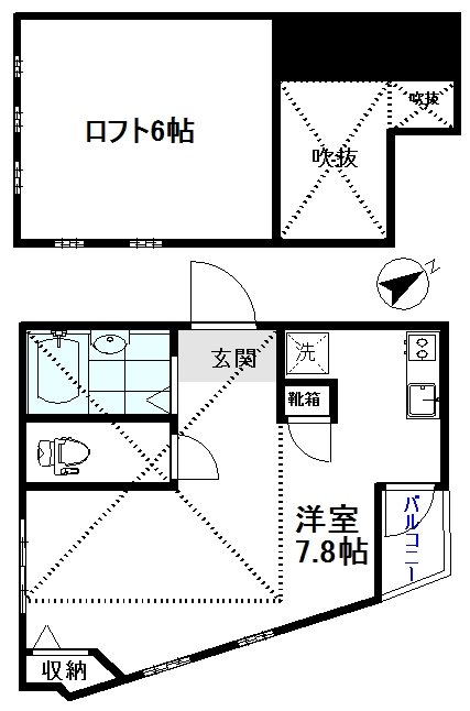 リバティ上板橋 間取り