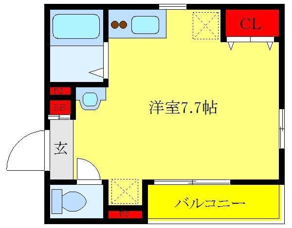 フォレックスコート本蓮沼 間取り