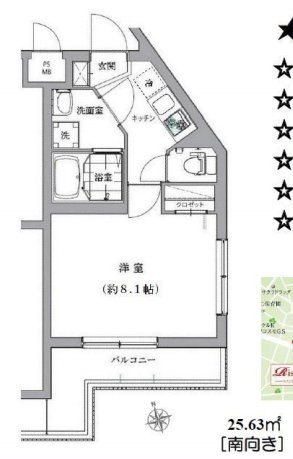 ライジングプレイス上板橋 間取り