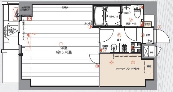 グランパークN.東京 間取り