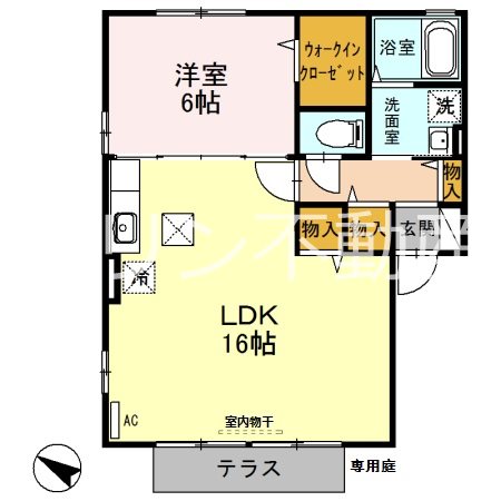 ドエル福島D 間取り
