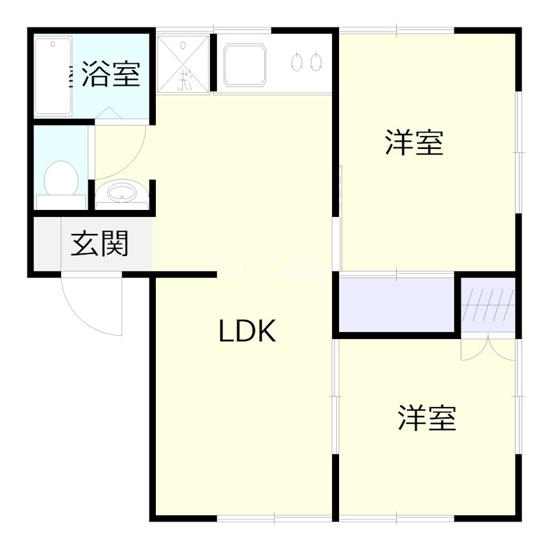 ケヤキハイツB 間取り