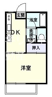 藤和コーポ東台Ⅰ 間取り