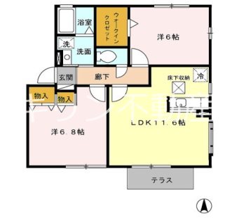 エクレーレB 間取り