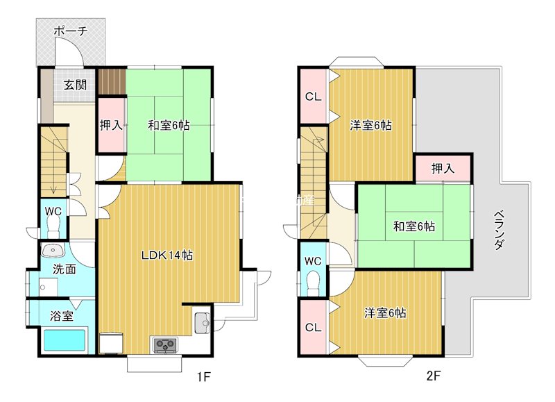 甘粕リンドバーグ戸建 間取り
