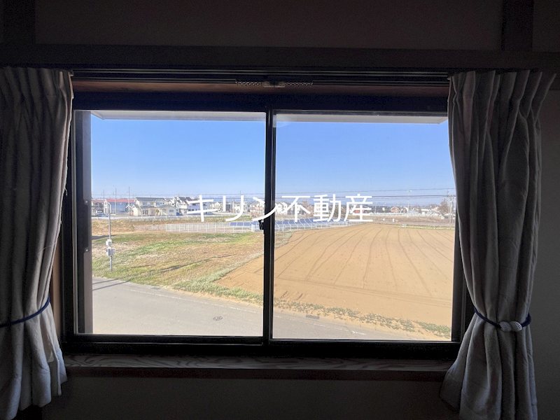 西五十子戸建貸家 ベランダ