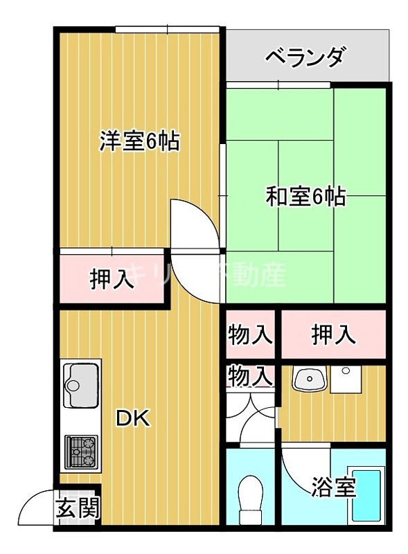アーバニーハイム上里Ⅰ 間取り