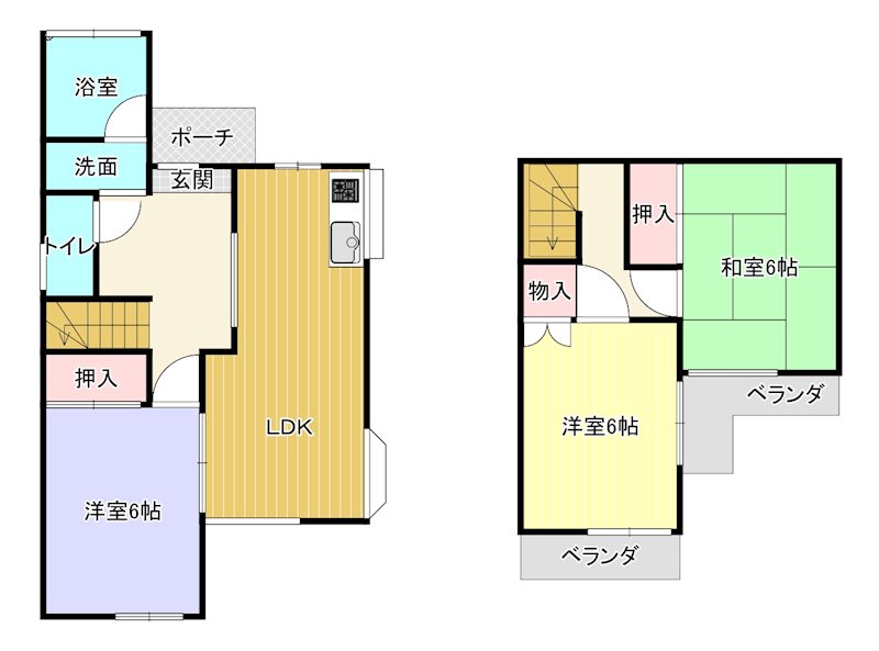 ミナミハウスⅢ 間取り