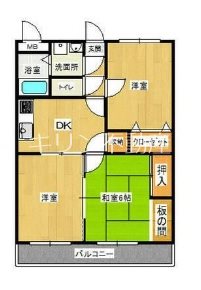 ファミーユ寿 間取り