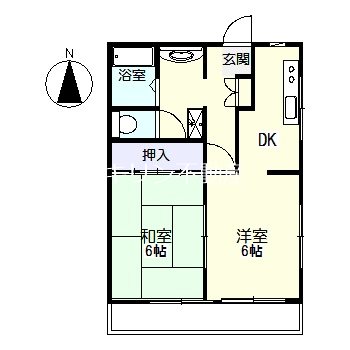 ARAIコーポ 間取り