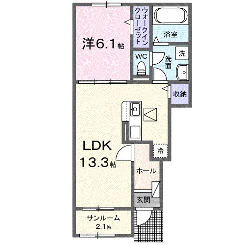 アクア　Ｂ 間取り