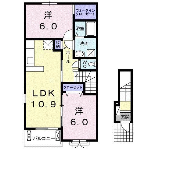 グランティアラⅠ 間取り