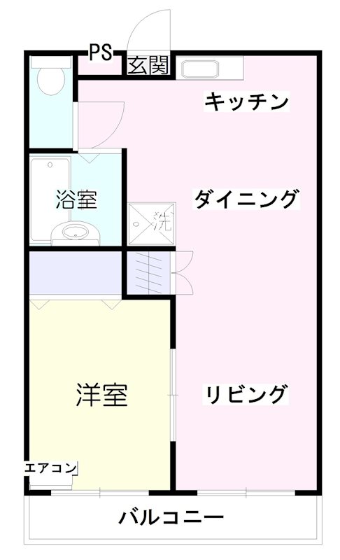 コミューンSAITO A 間取り