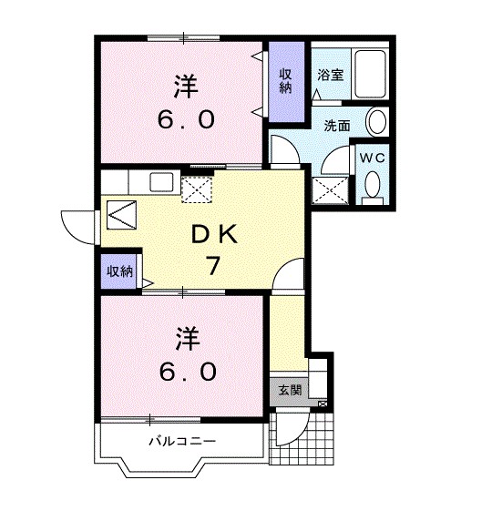 ソルフィーＣ 間取り