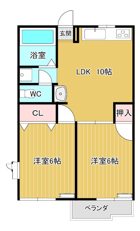 カーサ本庄 間取り