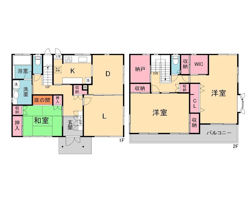 四季の里M戸建 間取り