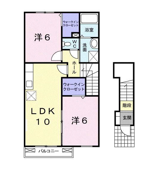 パティオ　ブラード 間取り